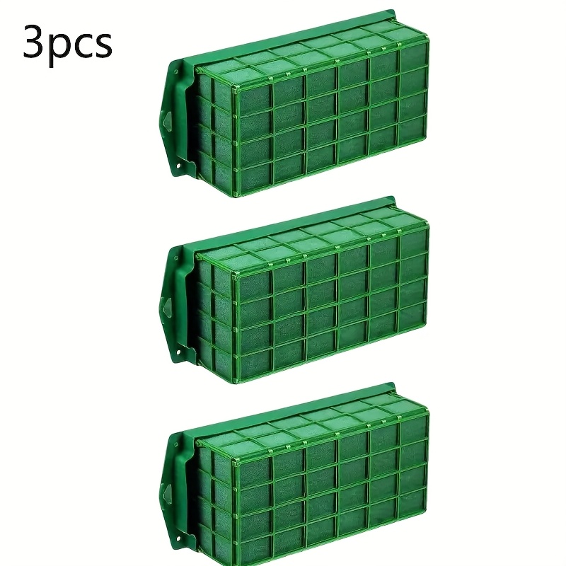 3-pack Floral Decoration Baskets, Polyresin Mesh Tabletop Organizers For Wedding, Gardening, Patio & Home Decor