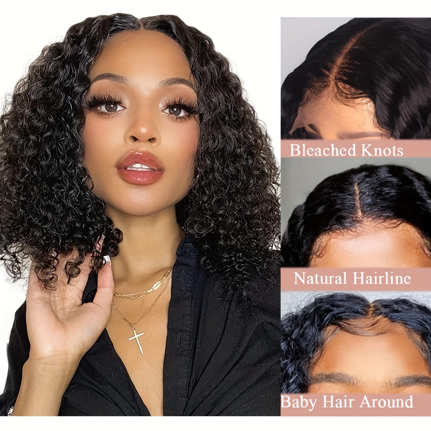 

Luxurious 13x4 Bob Wig For Women - 150% Density, Pre- Hairline & Baby Hairs, Glueless Hd Lace Front, Wet & Wave Style, Real Human Hair, Hair Wig