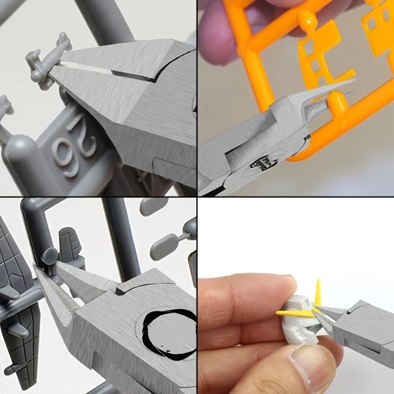 E-shop 5" Industrietaugliche ultradünne Seitenschneider-Diagonalzange mit einseitiger Kante, scharfe & verschleißfeste Drahtschneider für