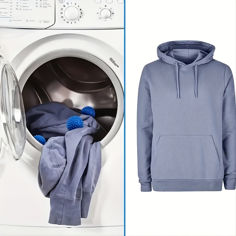 2/4/6pcs Reusable Laundry Balls - Anti-Tangle, Fabric Softener, Stain Remover - Essential Washing & Drying Aid For Soft, Clean Clothes - Random Colors, Halloween gift, Christmas gift