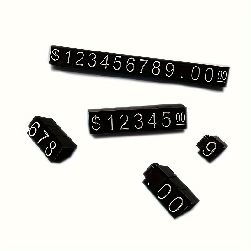 

30pcs Tag Set - Plastic Display Signs For Jewelry, Watches & Use