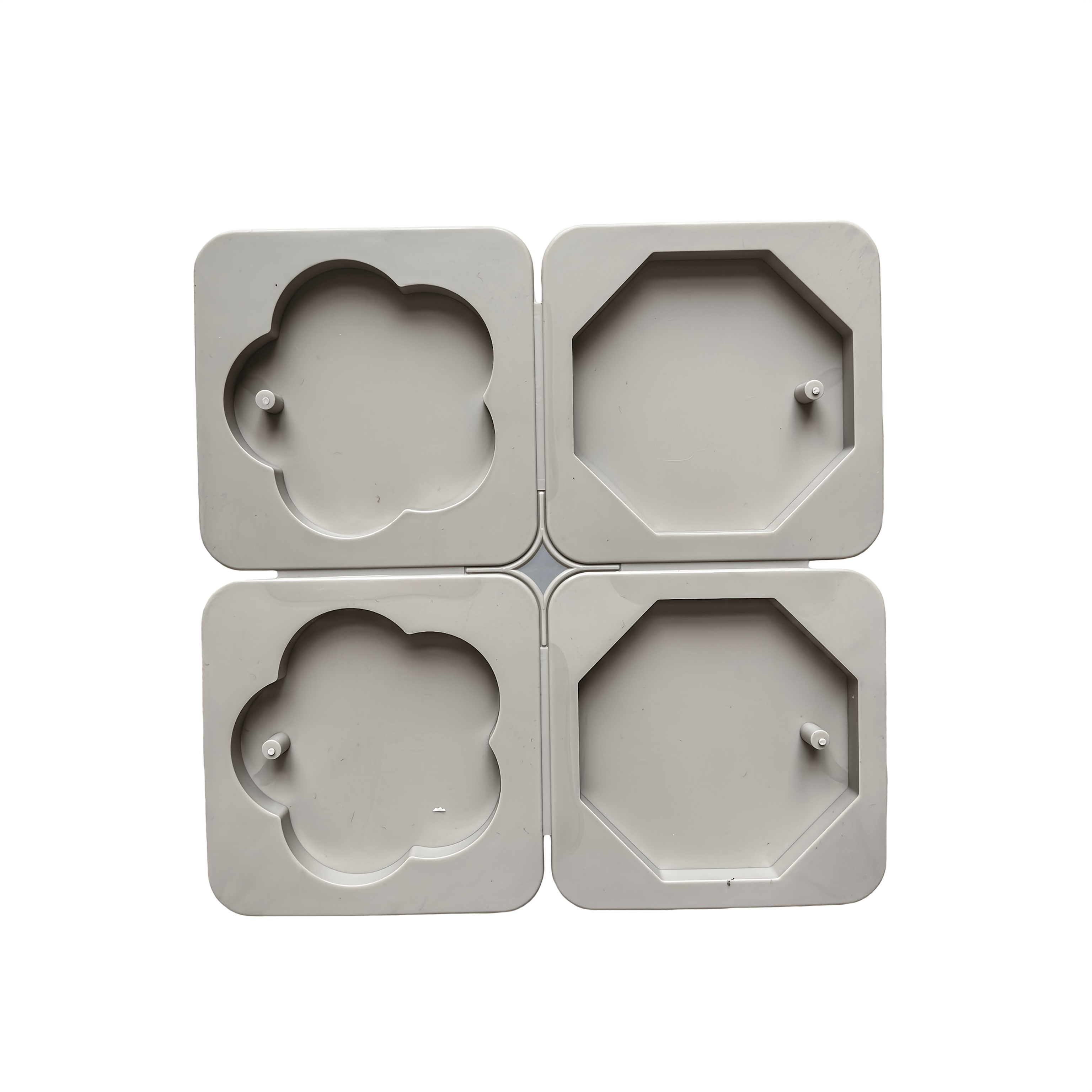 TEMU 1pc Octagonal Shaped Aromatherapy Hanging Tag Silicone Mold For Diy Plaster, Epoxy Resin Pendant, Detachable Soap Making, And Aromatherapy Wax