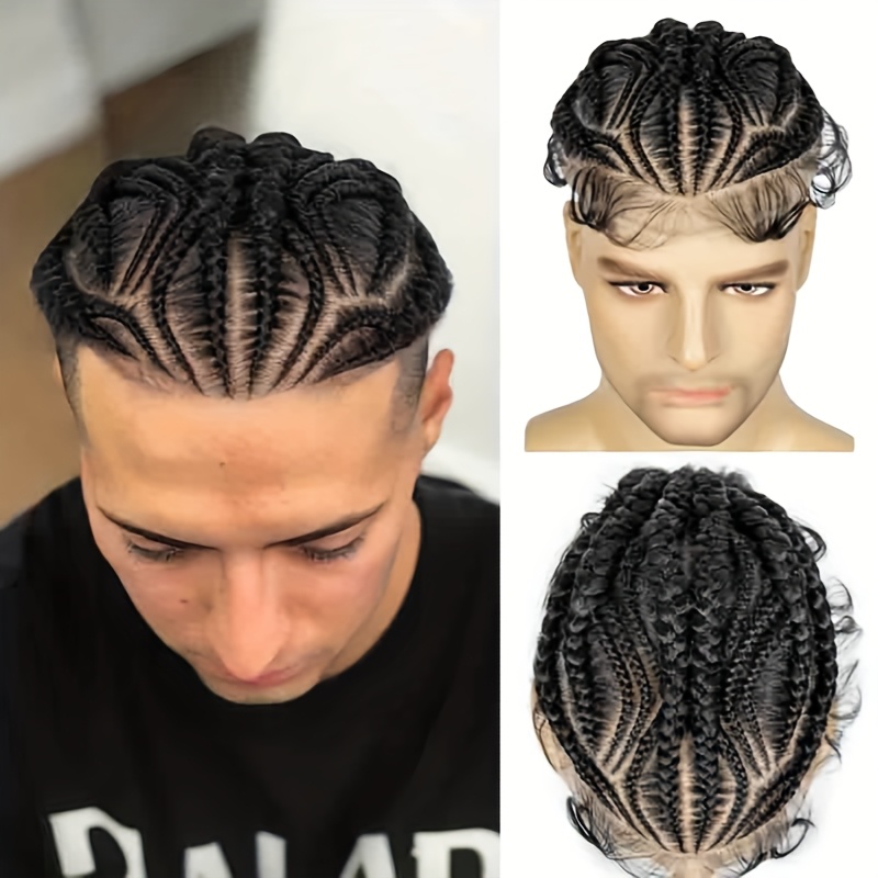 braid mens straight haircuts