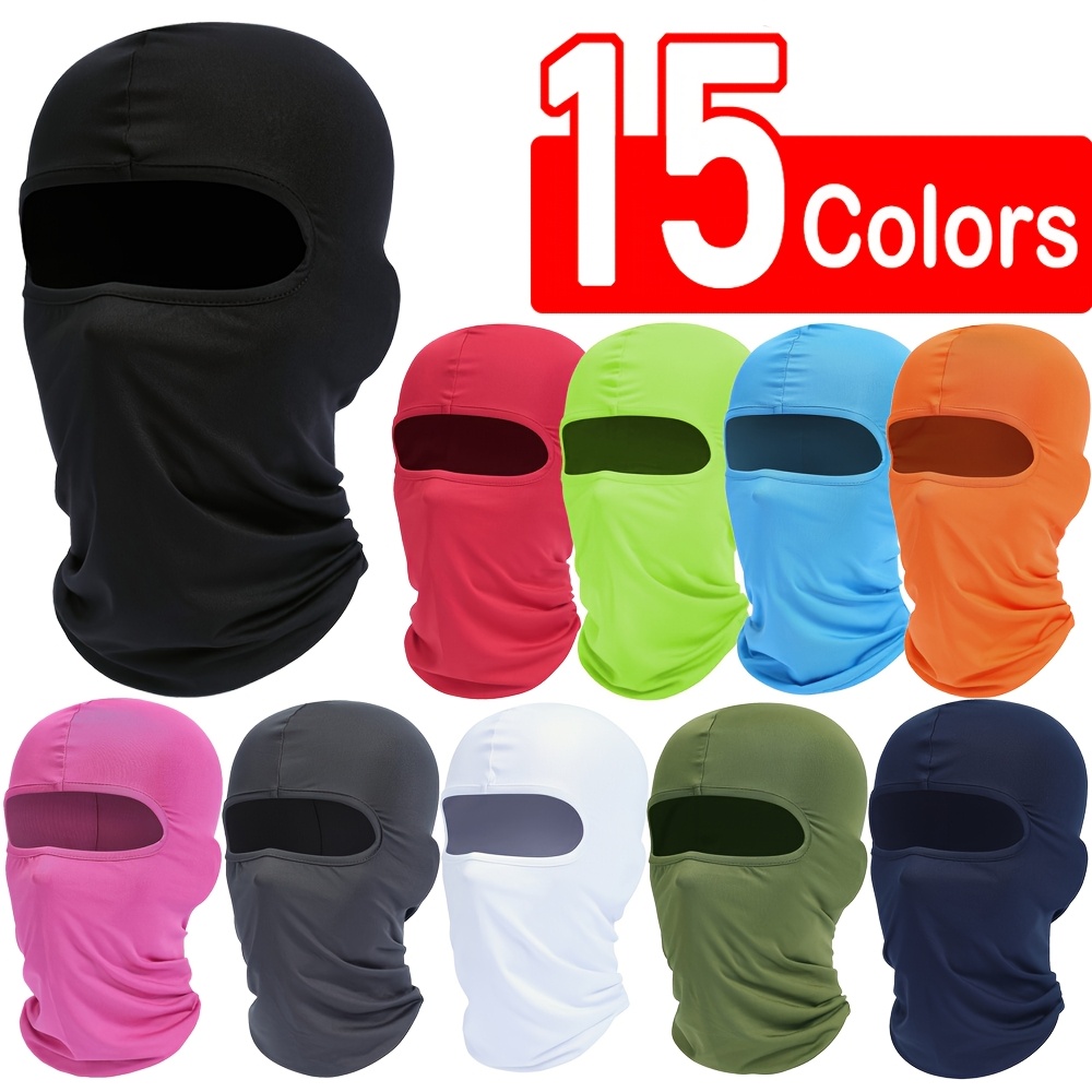 

Meromibe Design Balaclava - Moisture-wicking, Breathable Full Face Mask In 15 Colors, Ideal For Skiing, Cycling & Outdoor Activities, Hand-washable Polyester, Ski Mask