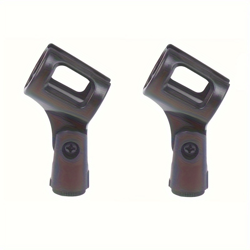 2pcs Universal Microphone Clip Holder For Handheld Microphones