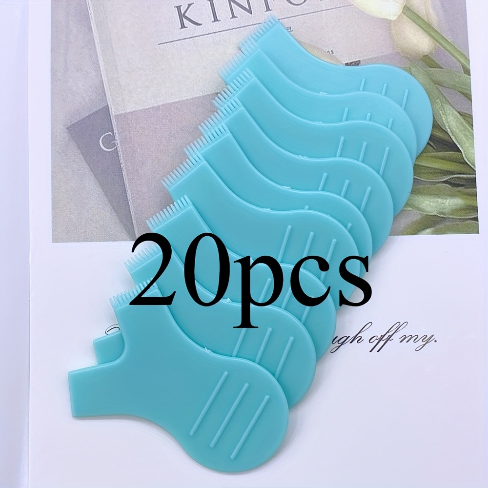 20pcs Reusable Y Shape Eyelash Brush for Makeup