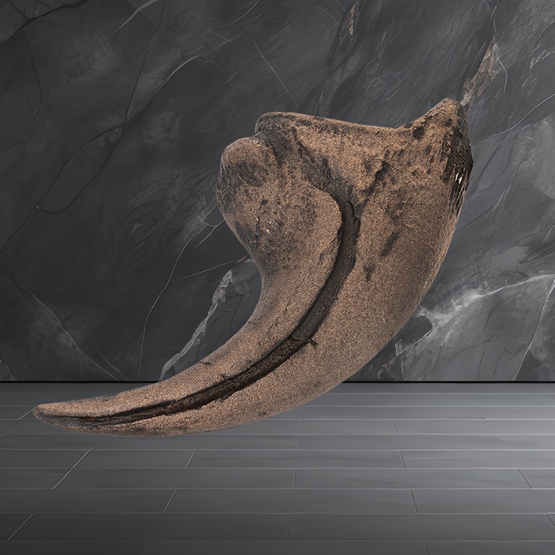 E-shop Einzelkamm-Pterosaurier-Schädel Harz Dinosaurier Vorderbein Handklaue Tier-Skelett Populärwissenschaftliche Kreative Heimdekoration