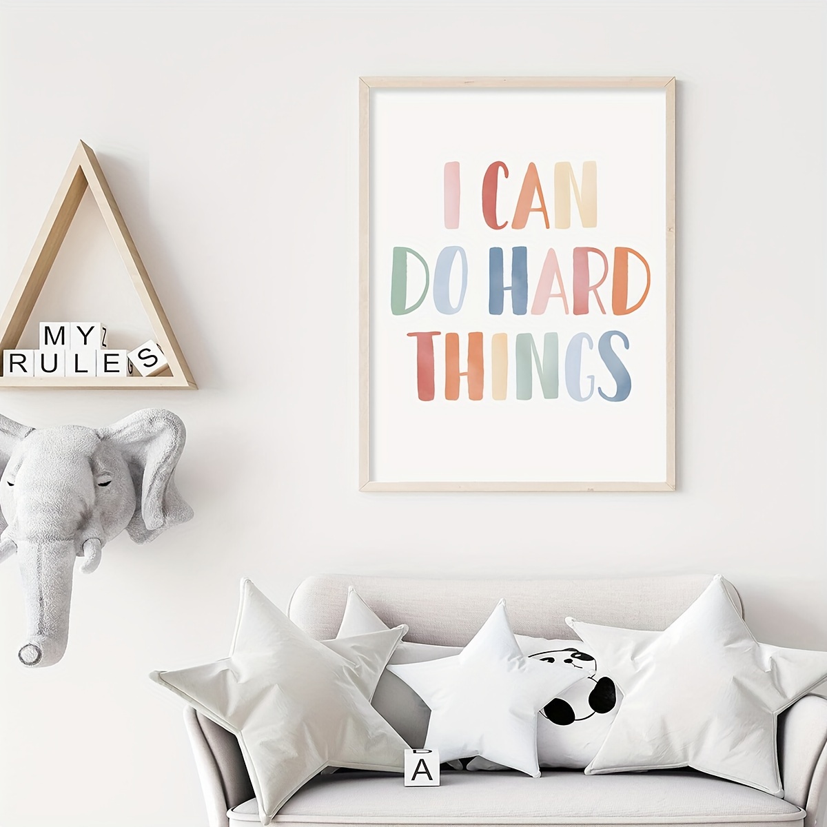 Frame Motivational Wall Art Uplifting Classroom Decoration Temu