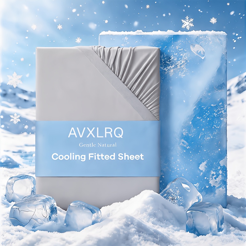 Summer Cool Fitted Sheet - Skin-friendly And Breathable For A , Quilted 360° Elastic Mattress Protector, Wrinkle-resistant, Fade-resistant, Shrink-resistant, Machine Washable, In Multiple Colors.