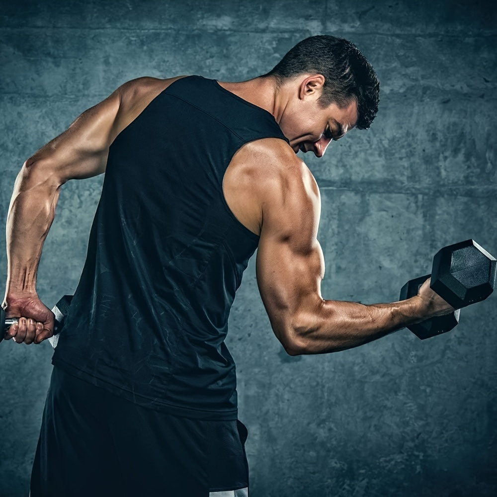 2pcs 10KG Dumbbells, Hexagonal Dumbbells, Anti-slip Coating, Ergonomic Handles, Poly-Rubber Dumbbell Set, Dumbbell Set, Cardio Weight Training, Suitable For Home And Gym