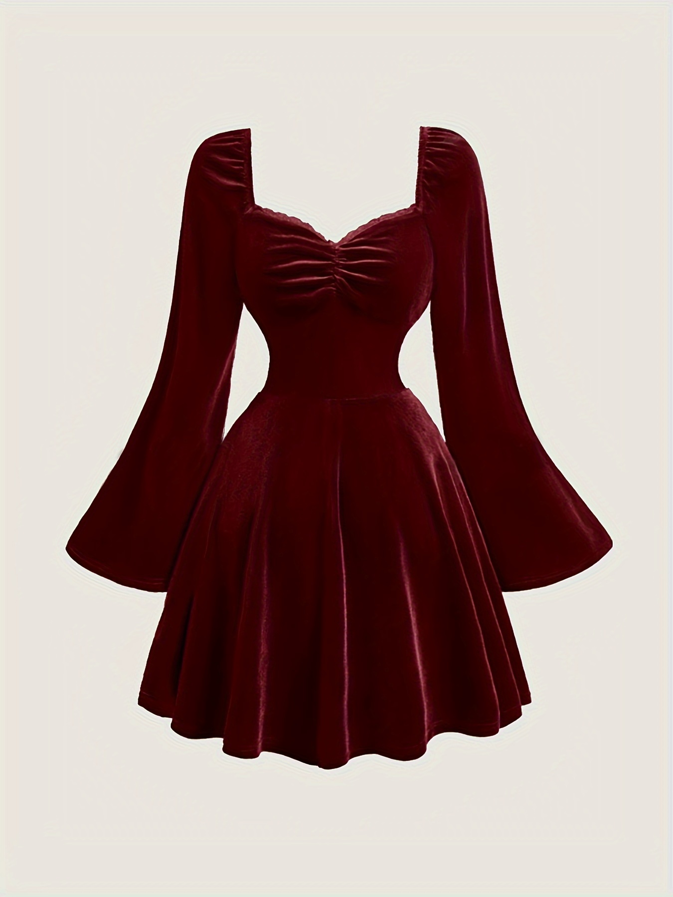 contrast lace pleated elegant cup dress ns702 women's - Temu