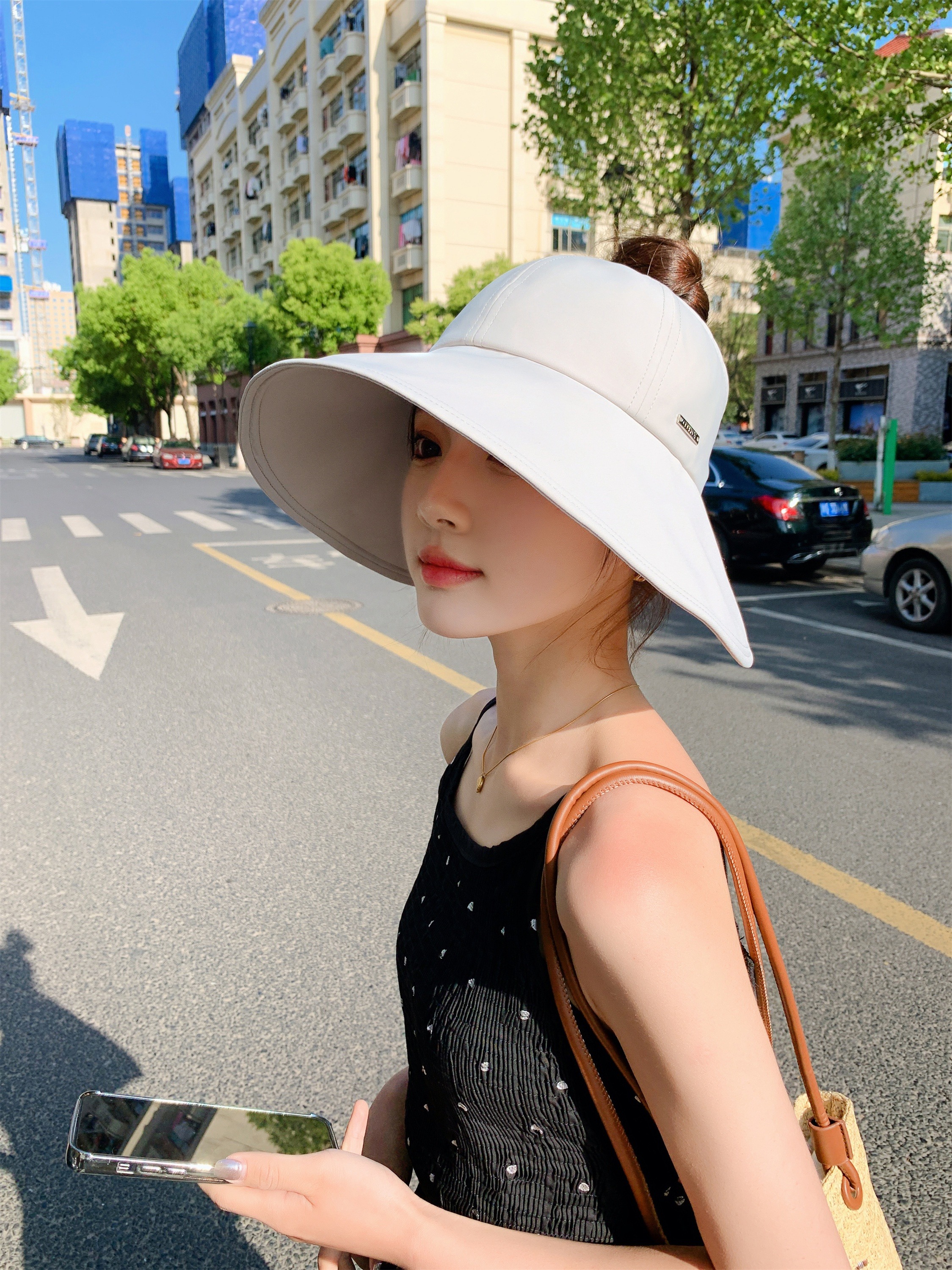 Wide Brim Bucket Hat for Women – Mspineapplecrafts