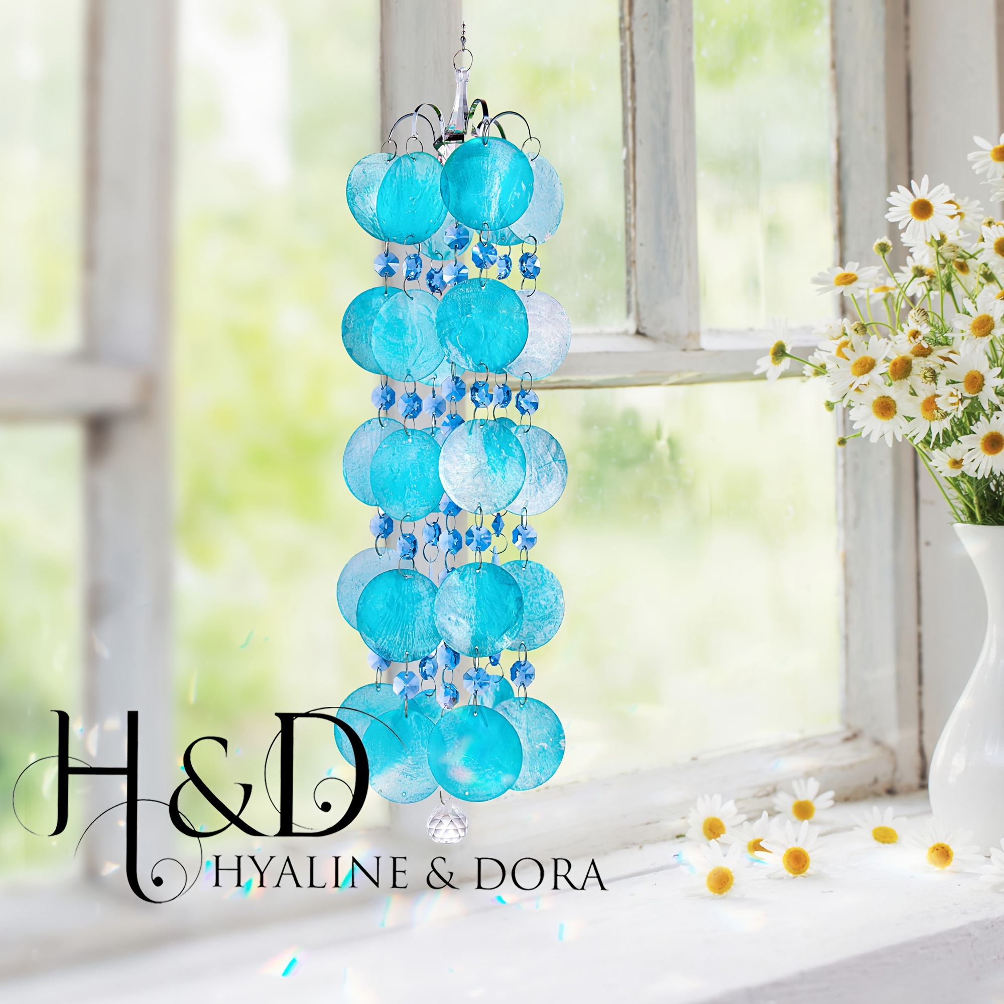 

H&d & Capiz , For , Pendant, Handemade For Housewarming