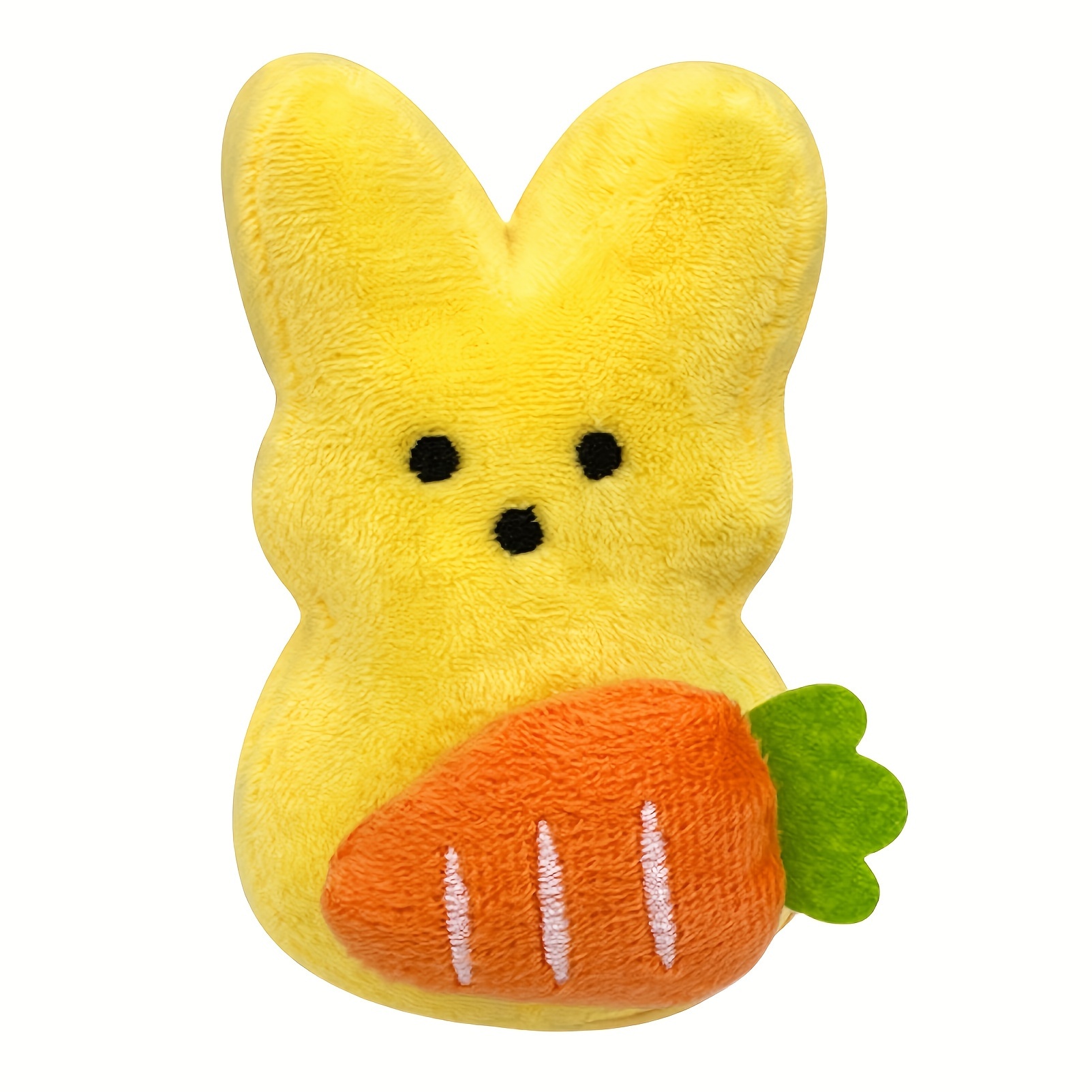 ULTHOOL Peluche reversible de conejo de fresa y zanahoria, 2 juguetes de  peluche de conejo, almohada de peluche de conejo de Pascua con cremallera