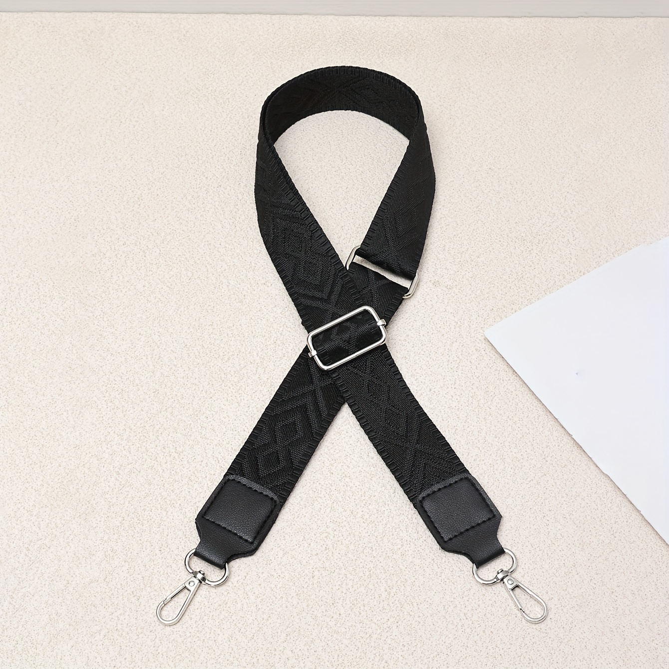 E-shop 130 cm einfarbige Diamant-Karomuster-Verlängerungen, verstellbare und austauschbare Riemen, Produktionsstätte Guangzhou, Mehrfarben-Auswahl