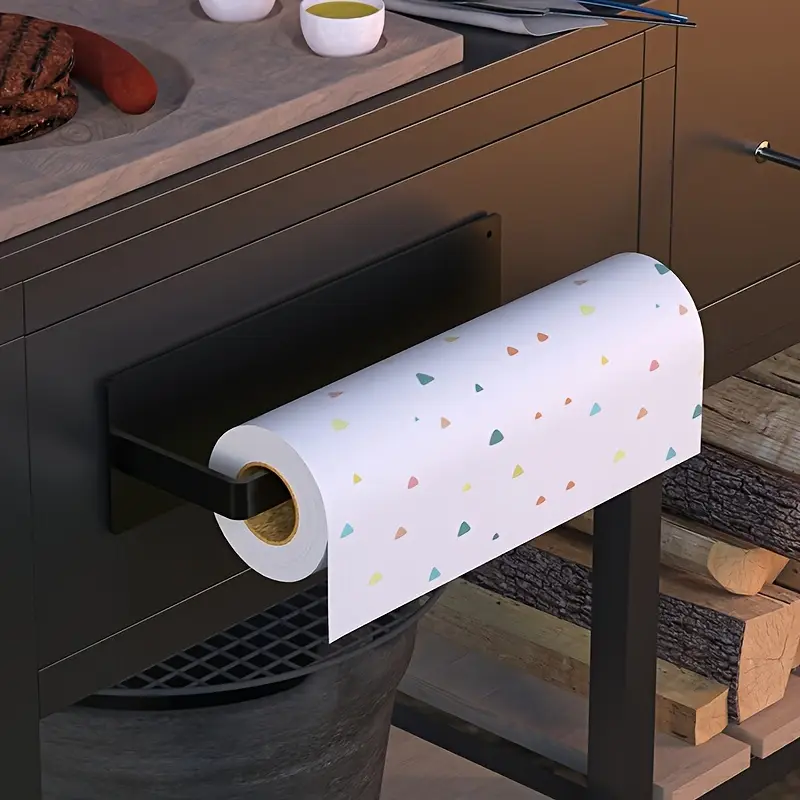 Porta Rotolo Carta E Porta Tazze Albero - Set Acciaio Inox Con Base Antiscivolo, Rosso, 6 Tazze - Foto 10