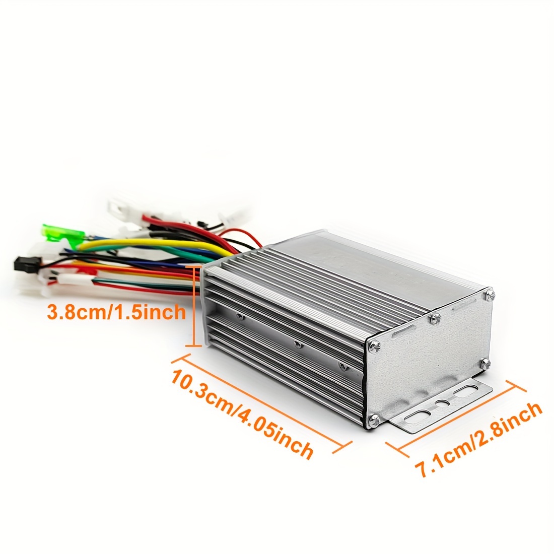 Contrôleur Moteur Sans Balais 350W – 36/48V, 13A, Coque Alu Rainurée, Pour Vélo Et Scooter électrique