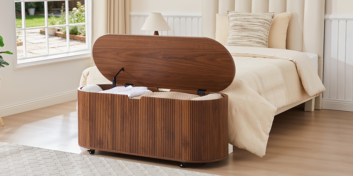 ORRD Fluted Storage Bench Overview