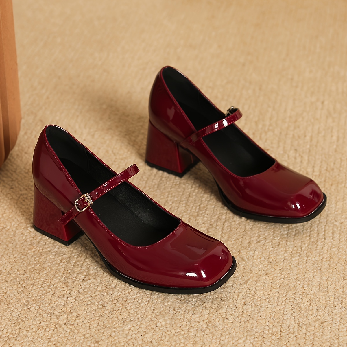 burgundy dress shoes for women Women's Dress Penny Loafer In Burgundy Leather main image 1