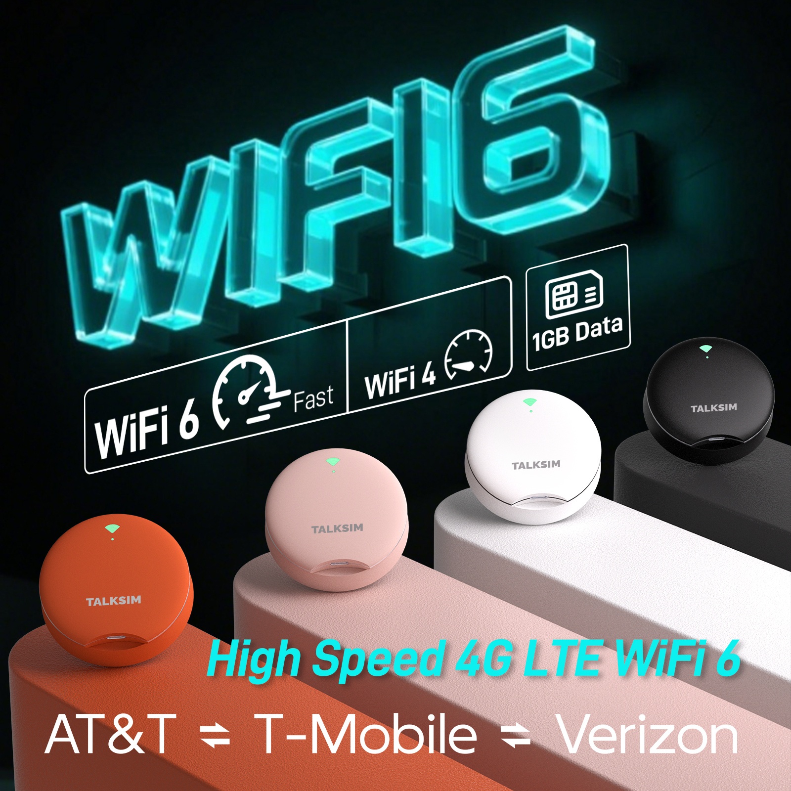 Uses Wifi 6 technology