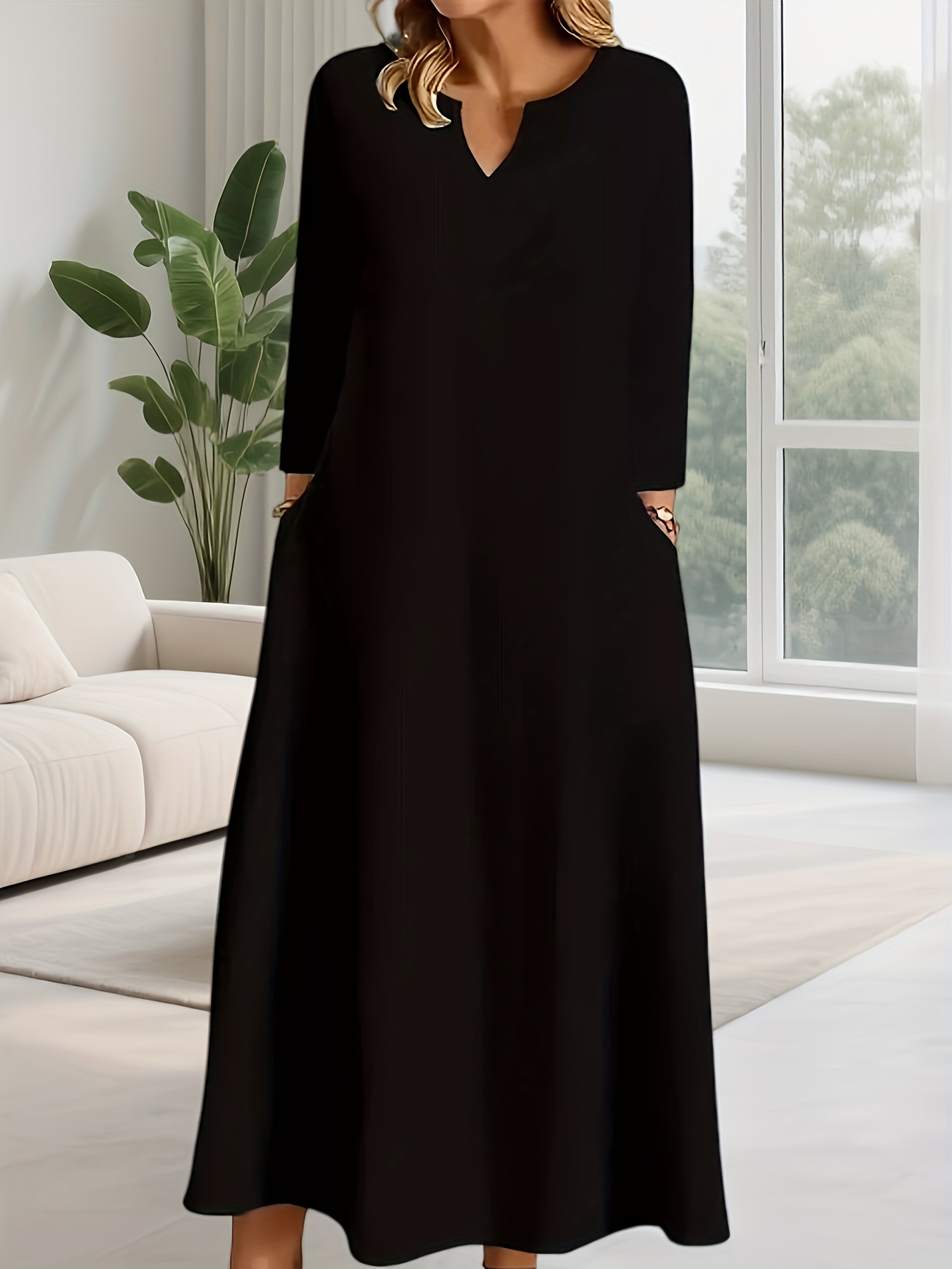 long sleeve back dress SPANX SPANXshape Ponte Low-Back Midi Dress in Red Top size M