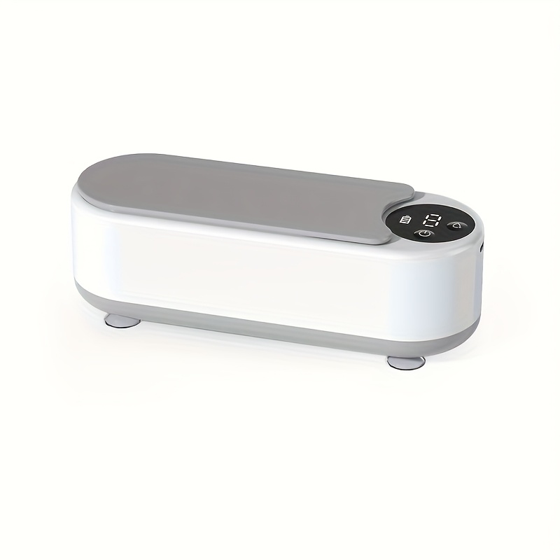 E-shop Multifunktionaler Ultraschallreiniger, Ein-Knopf-Reinigung für Schmuck, Brillen, Zahnprothesen und Uhren, Heimgebrauch und tragbares Design,