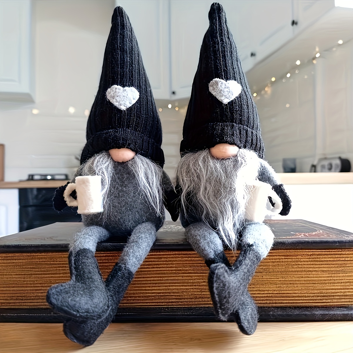 

2pcs Home Decor Gnomes, Fall Decor Suitable For Room, Office, Living Room, Bedroom Decor, Special Christmas Ornaments For . For Christmas Decorations. Fall Decorations For Home