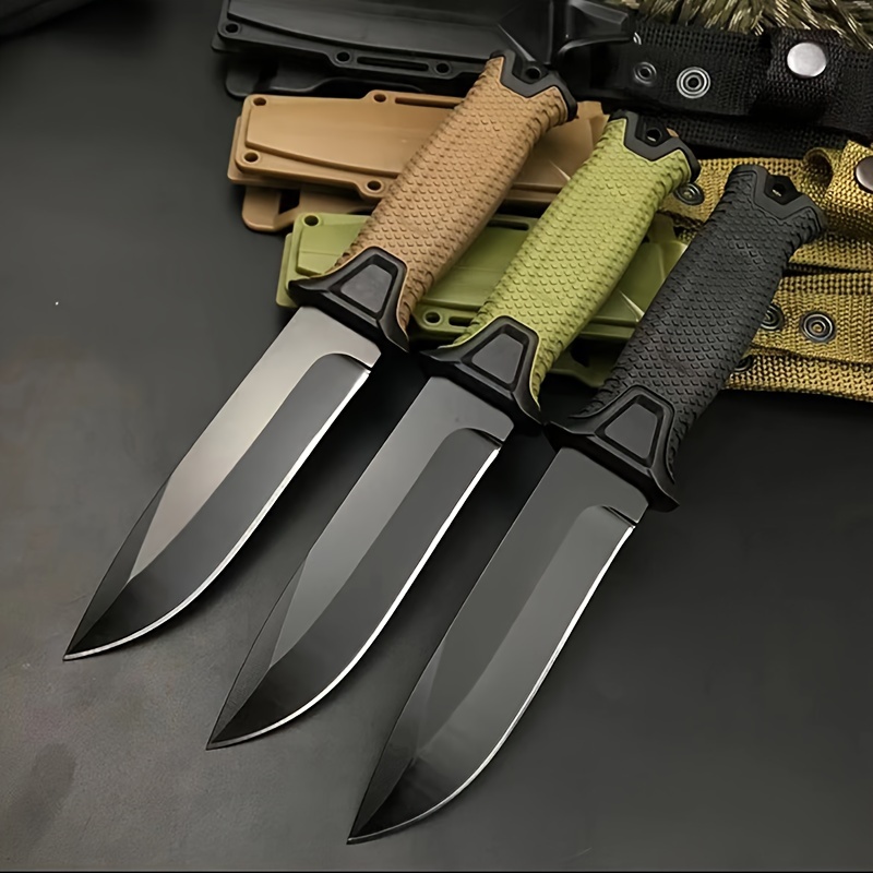 Tactical Fishing Knife With Knife Cover Sharp High Hardness - Temu