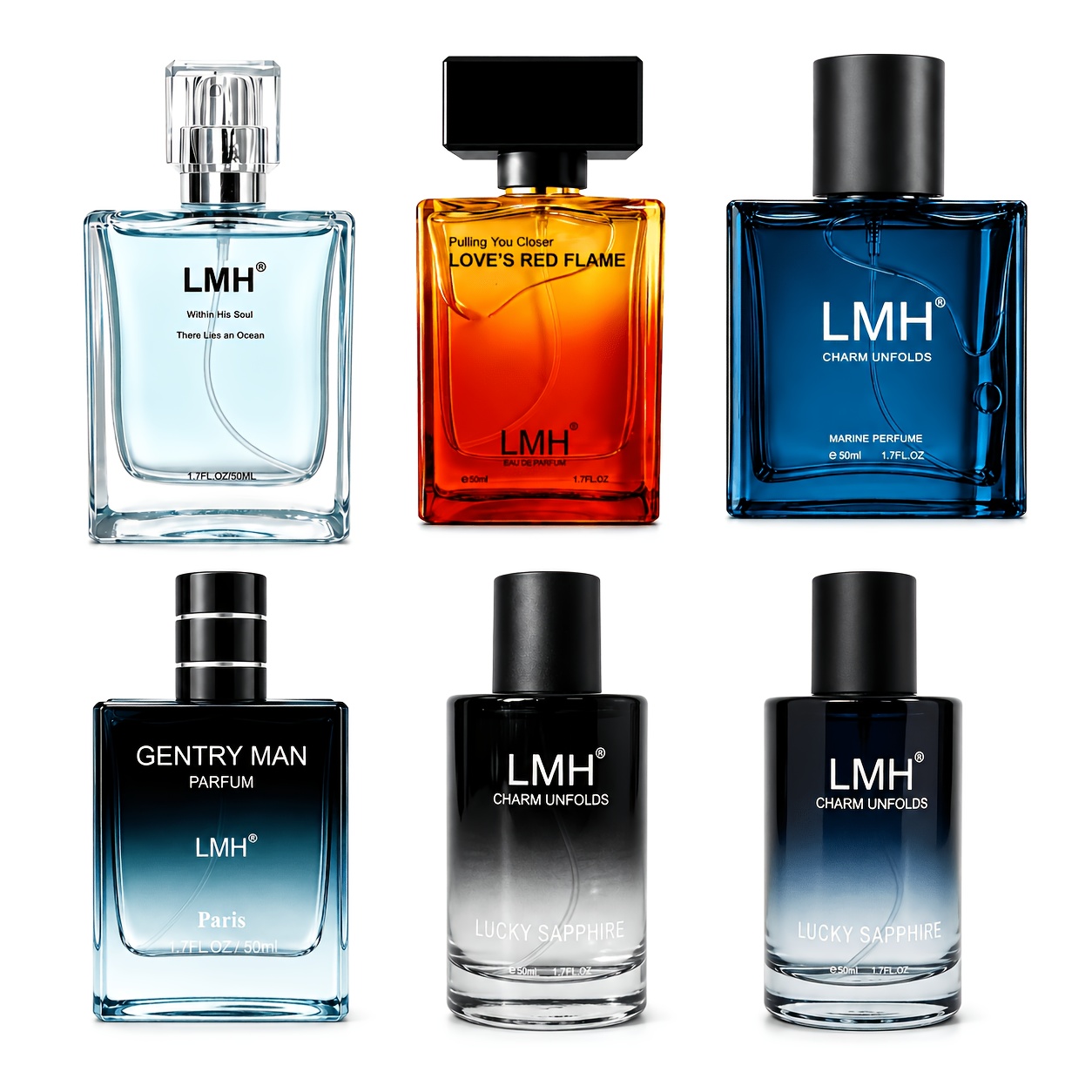 TEMU Men's Pheromone Cologne, 1 Scents Random Parfum, Spray With Fresh , Marine & Oriental Notes, Long-lasting Travel Size For , Dates, Office &