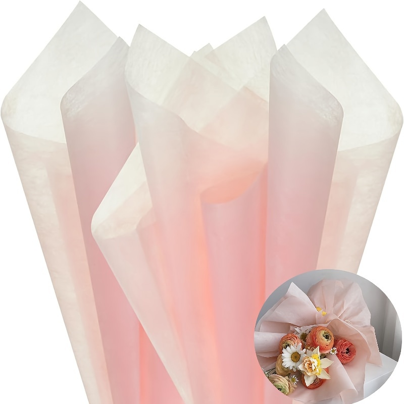 

50- Wrapping , Non-woven Sheets For Bouquet , Arrangements, Packaging - Floristry Supplies