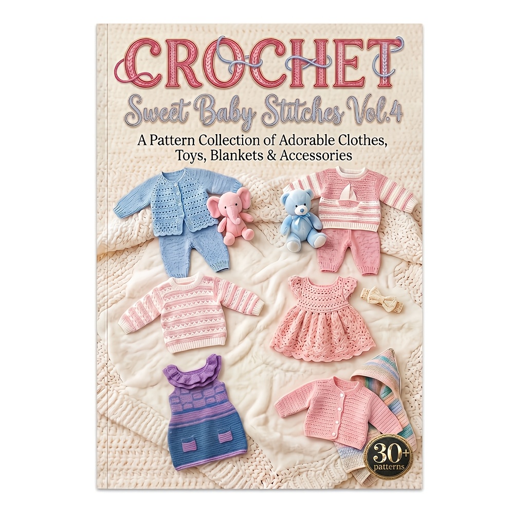 crochet patterns sold on Temu Australia