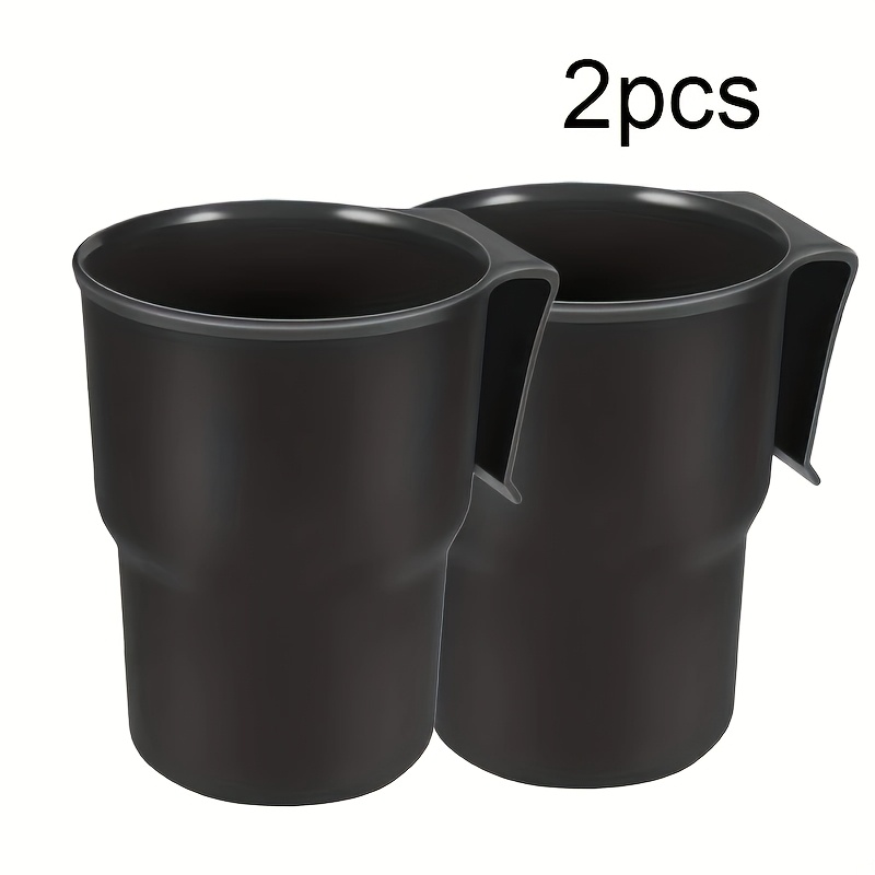 TEMU Car Cup Holder - Fixed Mount In-car Storage Rack, Car Door Drink Holder For Electric Vehicles And Milk Tea Cups, Car Cup Holder - Double-layer