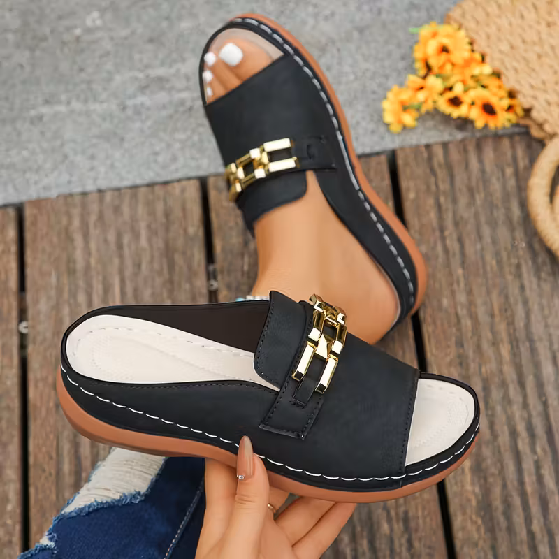 sandálias de verão femininas com em , perfeitas para uso casual, fáceis de calçar e confortáveis para uso diário. 7