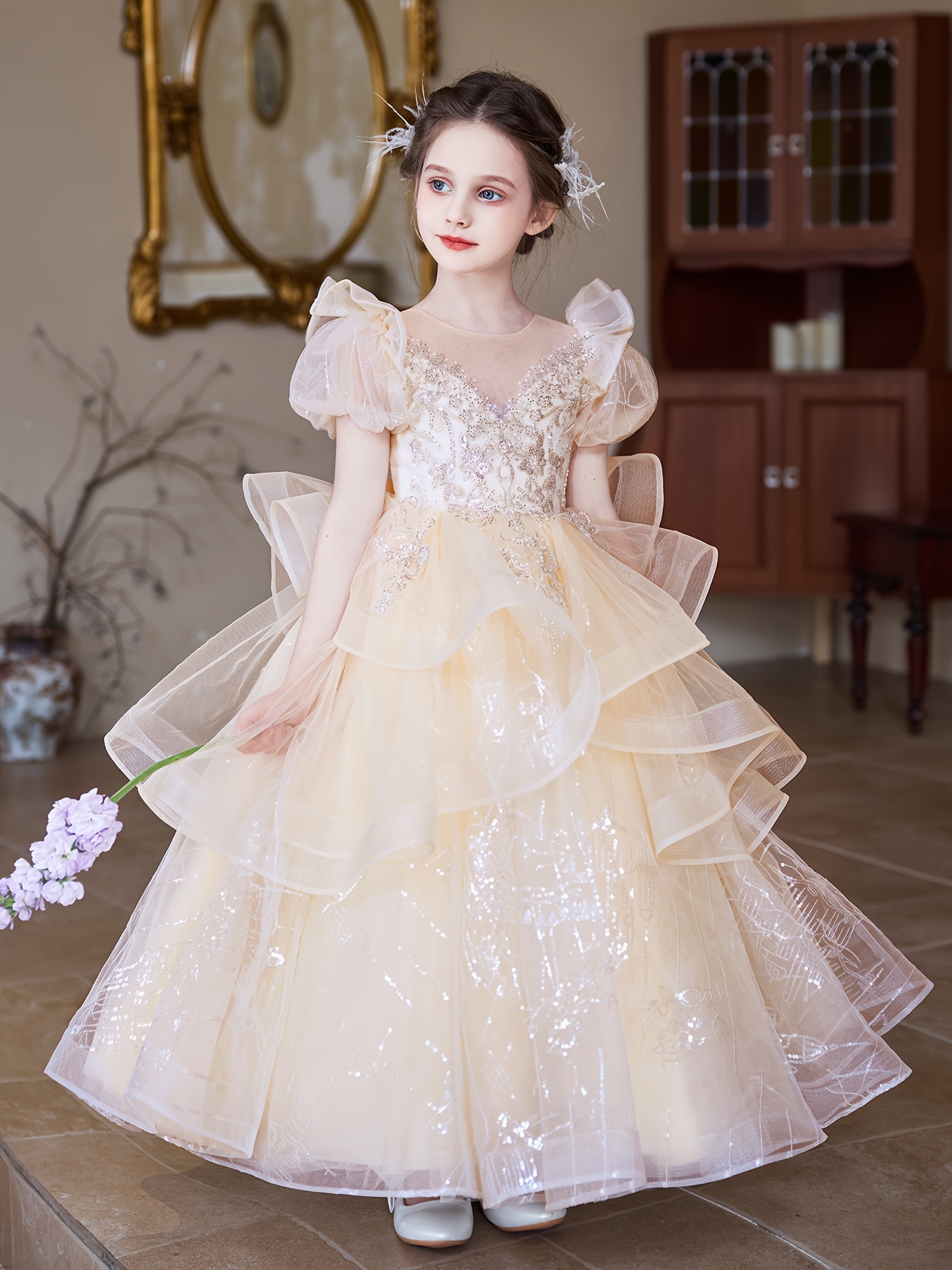 open lace back dress Amazon.com: MDYCW Puffy Princess Dress Off Shoulder Layered Costume,  Special Occasion Dresses for Toddler Girls Age 2-3 Years, Ultra Soft Lace  Fancy Gown Birthday Party Dress Up, Yellow : Clothing, Shoes &