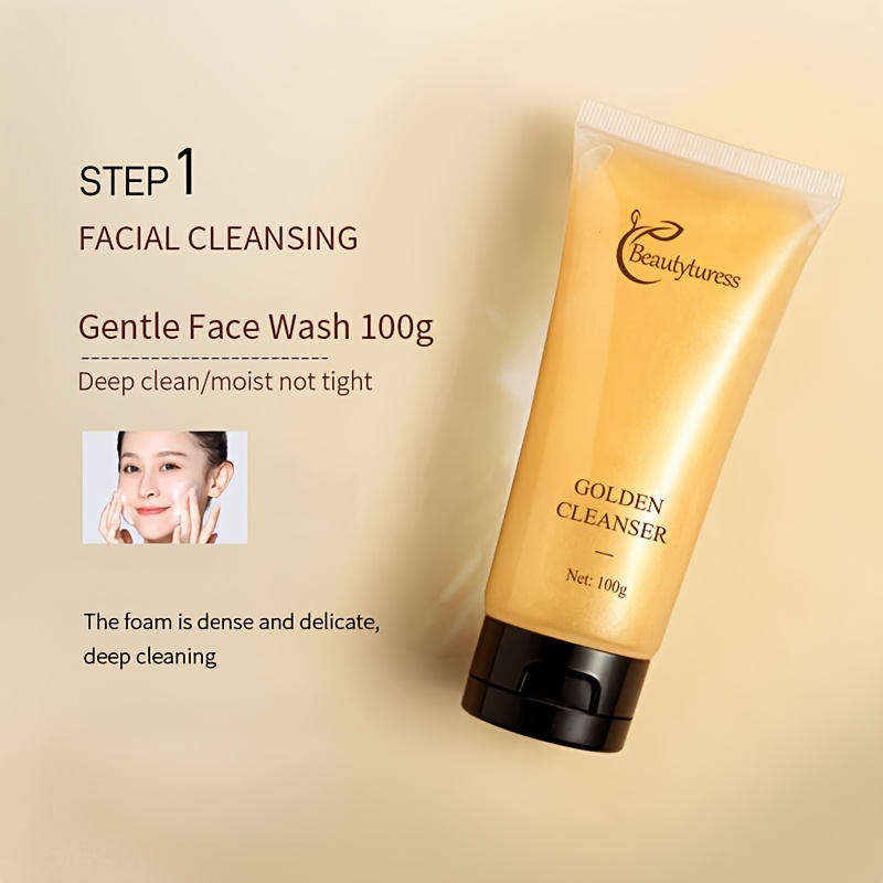 elegant ladys skincare set 9pcs set moisturizing and water retaining moisturizing dry light beige light beige is glossy contains niacinamide hyaluronic acid and other light beige care ingredients high end womens set suitable for parties details 4