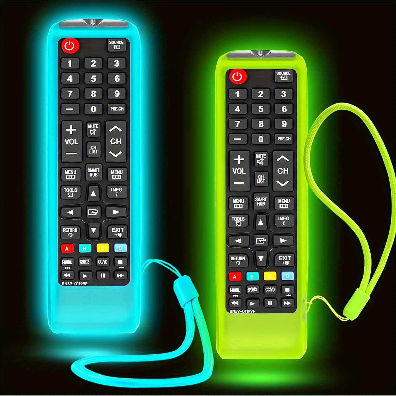 Étui Silicone De Protection Pour Télécommande Fire TV Stick 4K - Antidérapant, Résistant Aux Chocs, Avec Longe | Couleurs Vives, Facile à Trouver