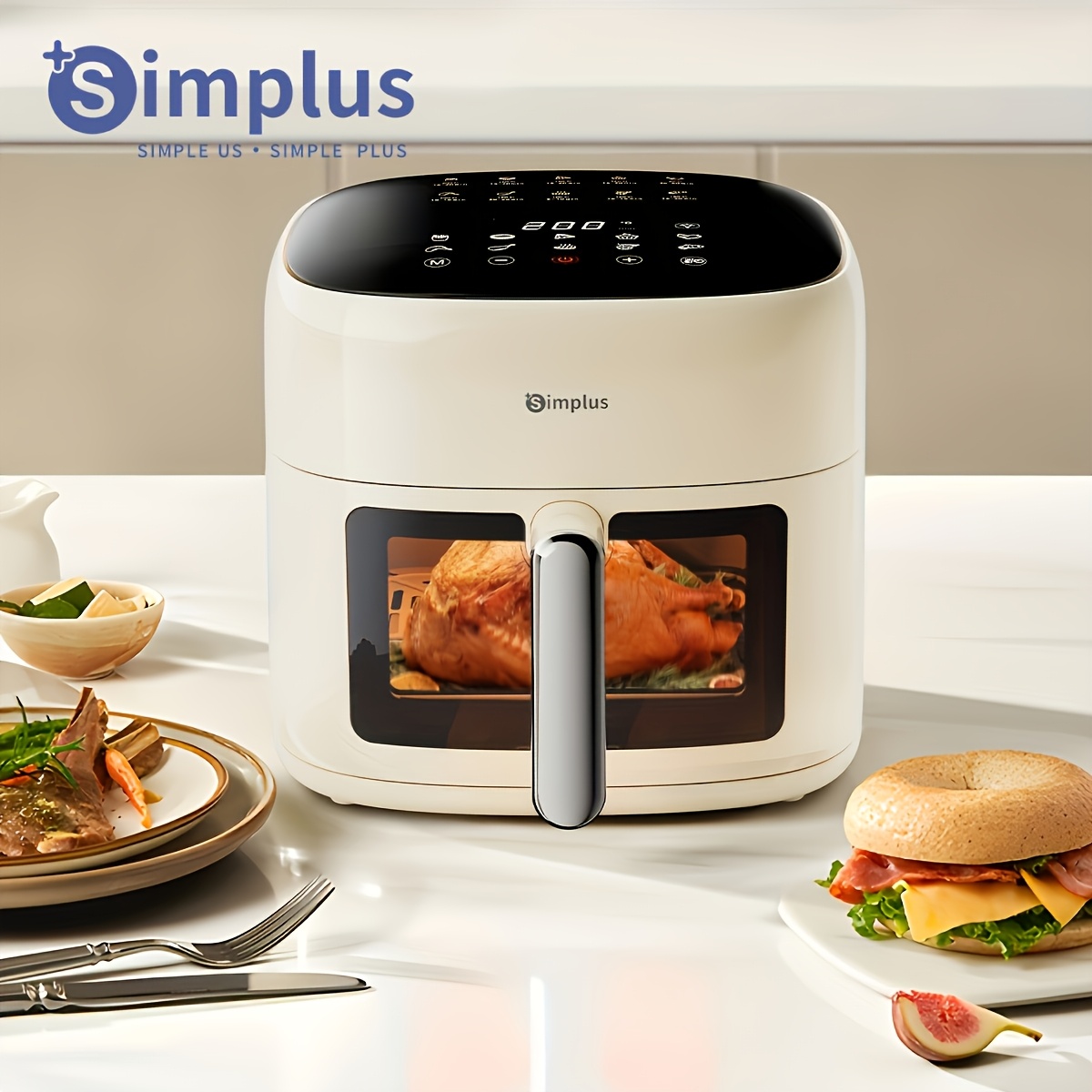 air fryer a 6 5l capacity suitable 5 8 - Temu France