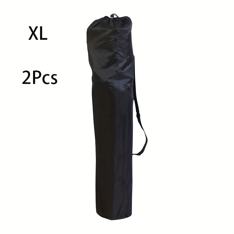 TEMU 2pcs Foldable Chair Carrying Bag, Large Capacity Storage Pouch, Camp Chair Replacement Bag, Durable Portable Container For Picnic, Fishing, Travel, Folding Chairs & Outdoor Gear