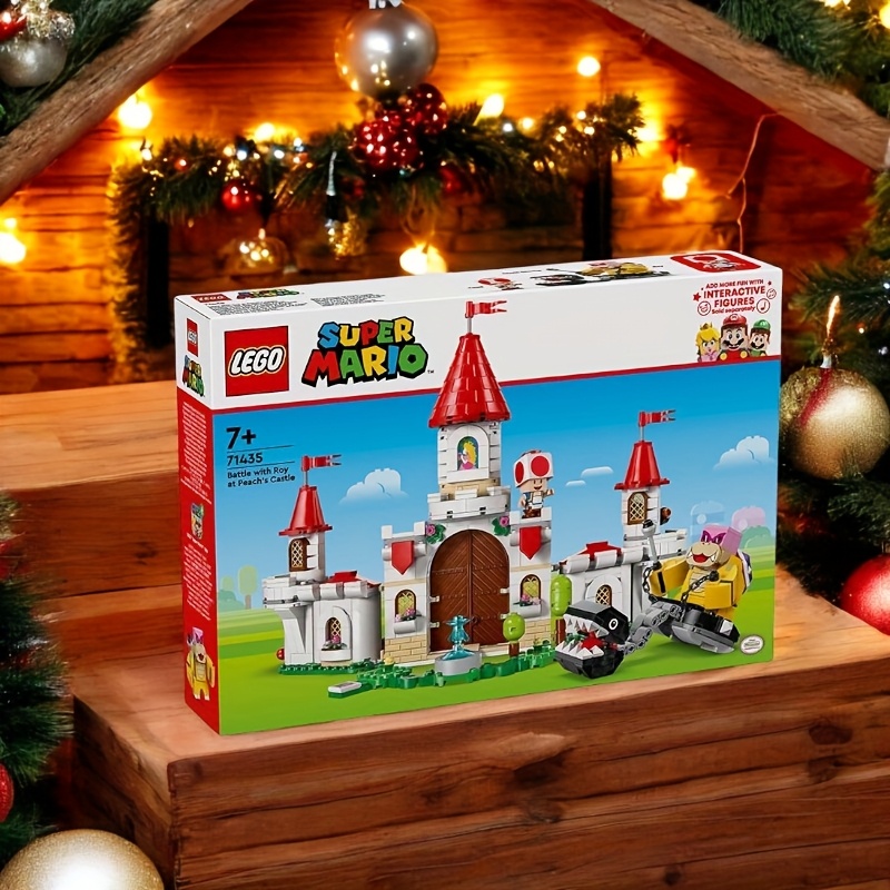 European Version of LEGO 71435: A Showdown with Roy! Princess Peach'S Castle