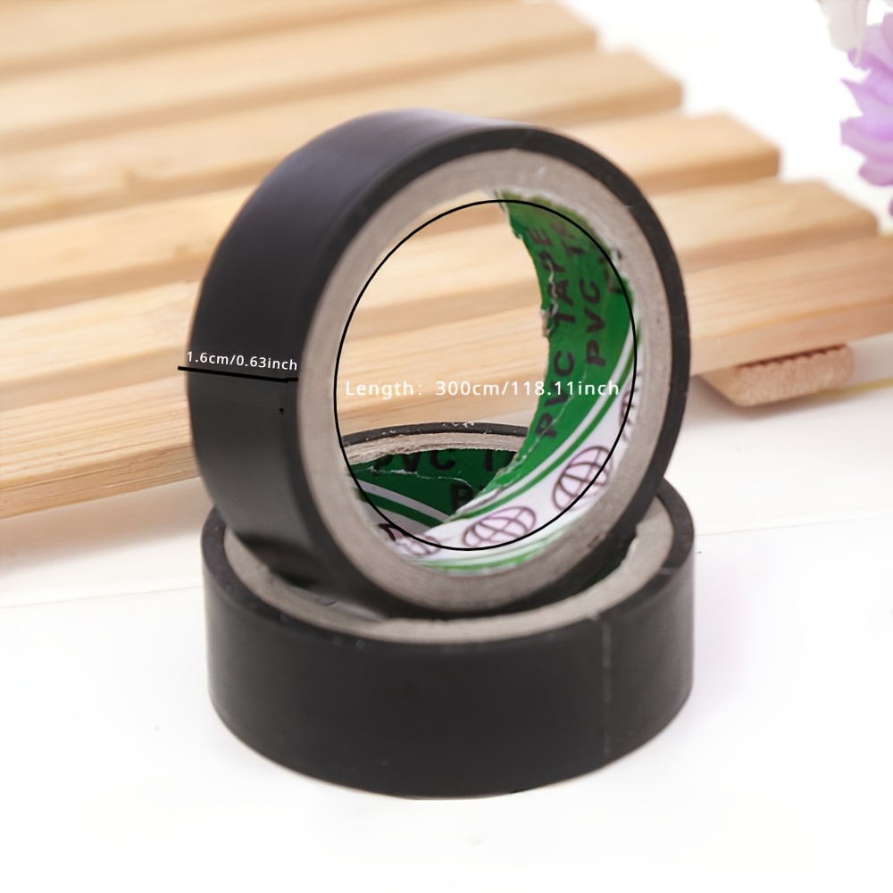 10pcs High-Temperature Resistant Black Rubber Electrical Tape - Durable, Flexible, Insulating Adhesive for Industrial Use, Home Appliances & Mechanics, Electrical Connections, High-Temperature Resistant Rubber Electrical Tape Industrial Us
