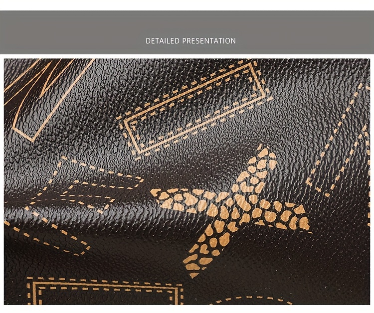 2024 new womens genuine textured printed shoulder bag a multi layer large capacity soft crossbody bag for moms Product details 15