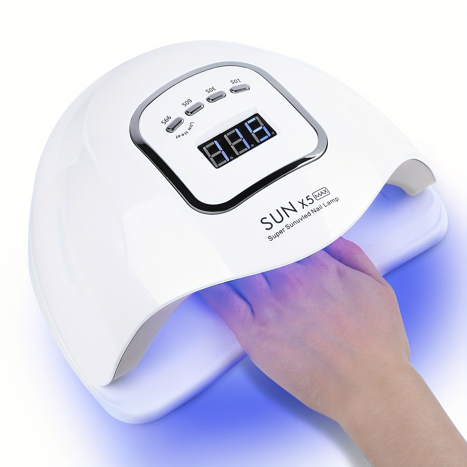 

Uv Nail Lamp, Professional 150w Uv Nail Light For Gel Polish Fast Curing, Led Nail Gel Uv Nail Dryer For Salon Home