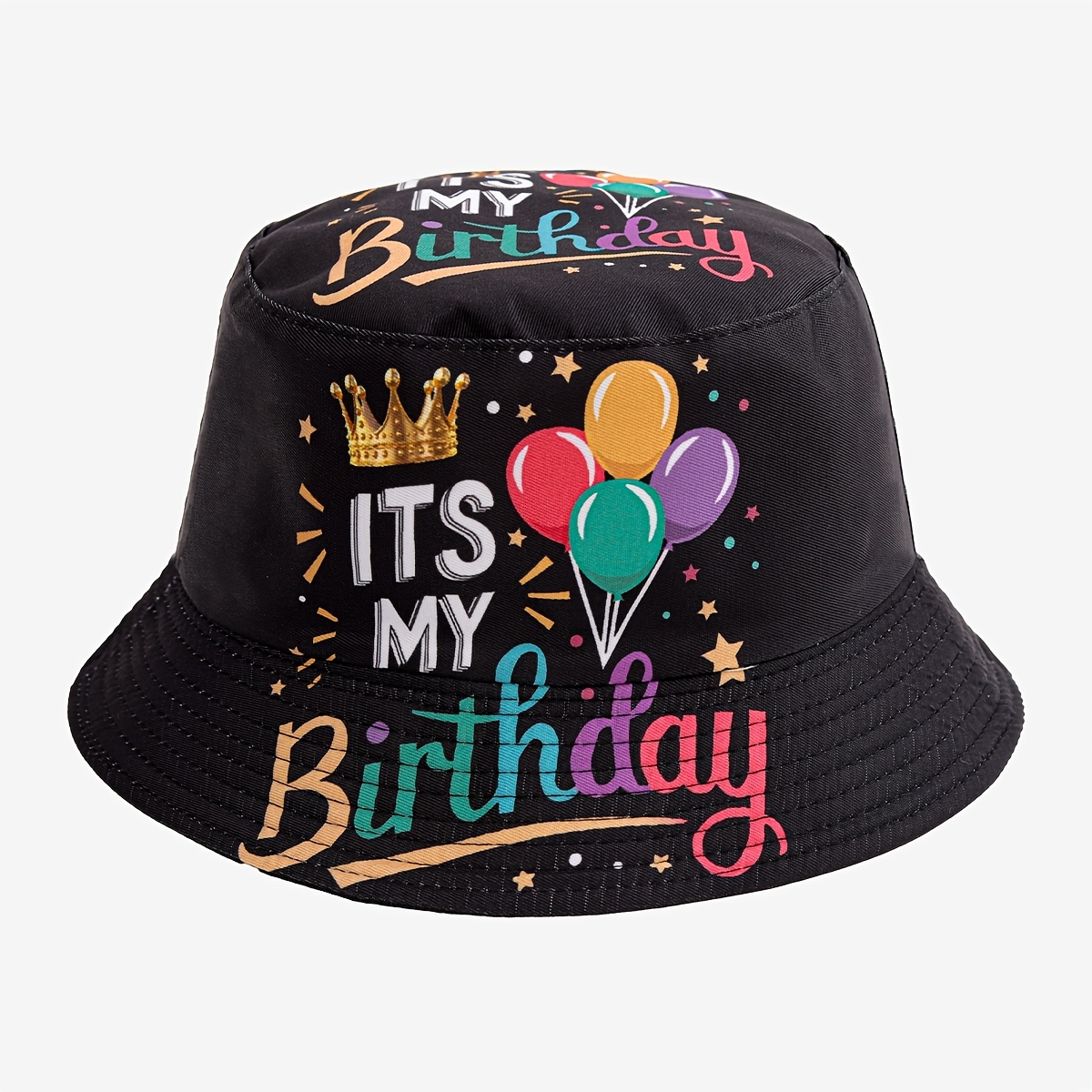 Image of A Themed Printed Hat For Adult Birthday Parties, Suitable For Men And Women, Perfect Outfits, Ideal For Family, , And Partner Birthday Celebrations, And Makes A Great Birthday Gift, Halloween Gift