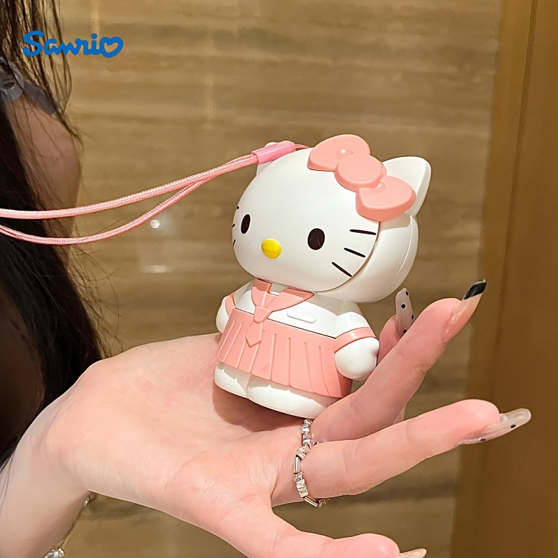 

Sanrio Hello Kitty Usb Charging Small Fan Handheld Wearable Fan