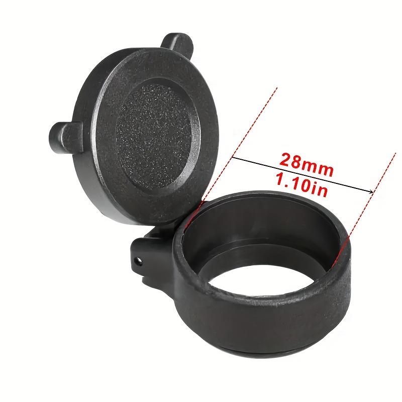 TEMU Scope Lens Covers Quick Dustproof Cap Protect Attachments Lens For Scopes, Telescopes