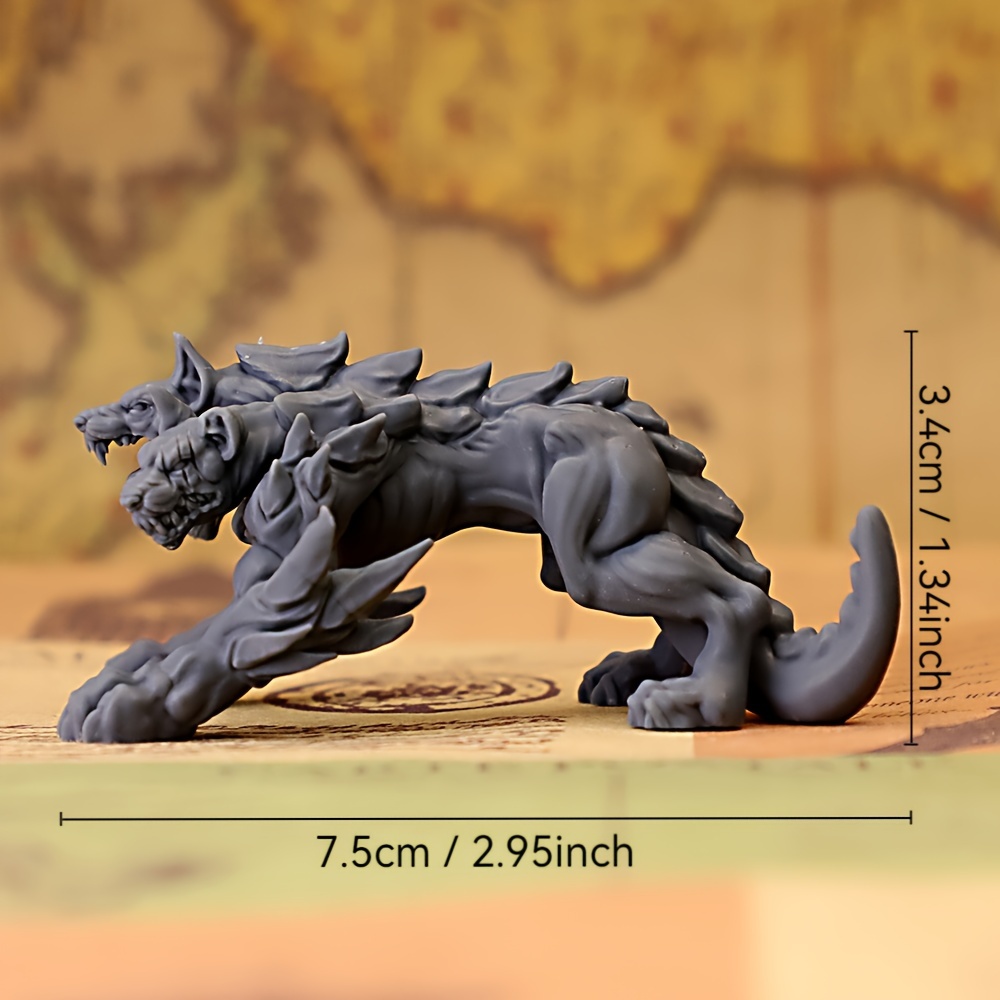 Miniature - Unpainted Figure, Ready For Your - Ideal For Tactical Tabletop Rpg Games - For Fantasy