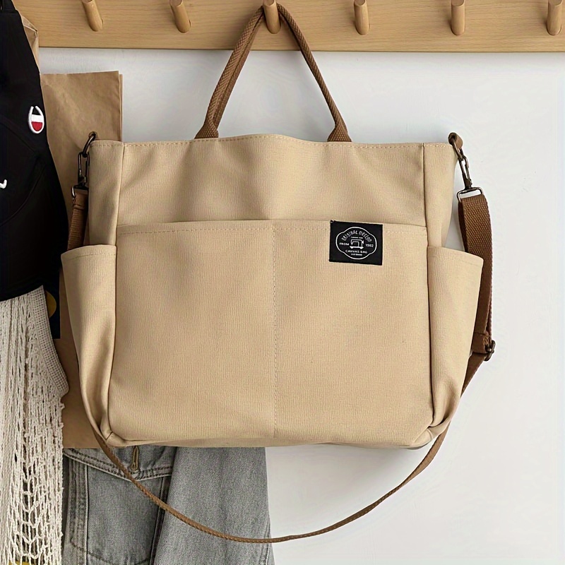 1 stück original verdickte multi-pocket japanische tragetasche, schultasche, freizeit studenten computer, einfache handliche   schulter crossbody