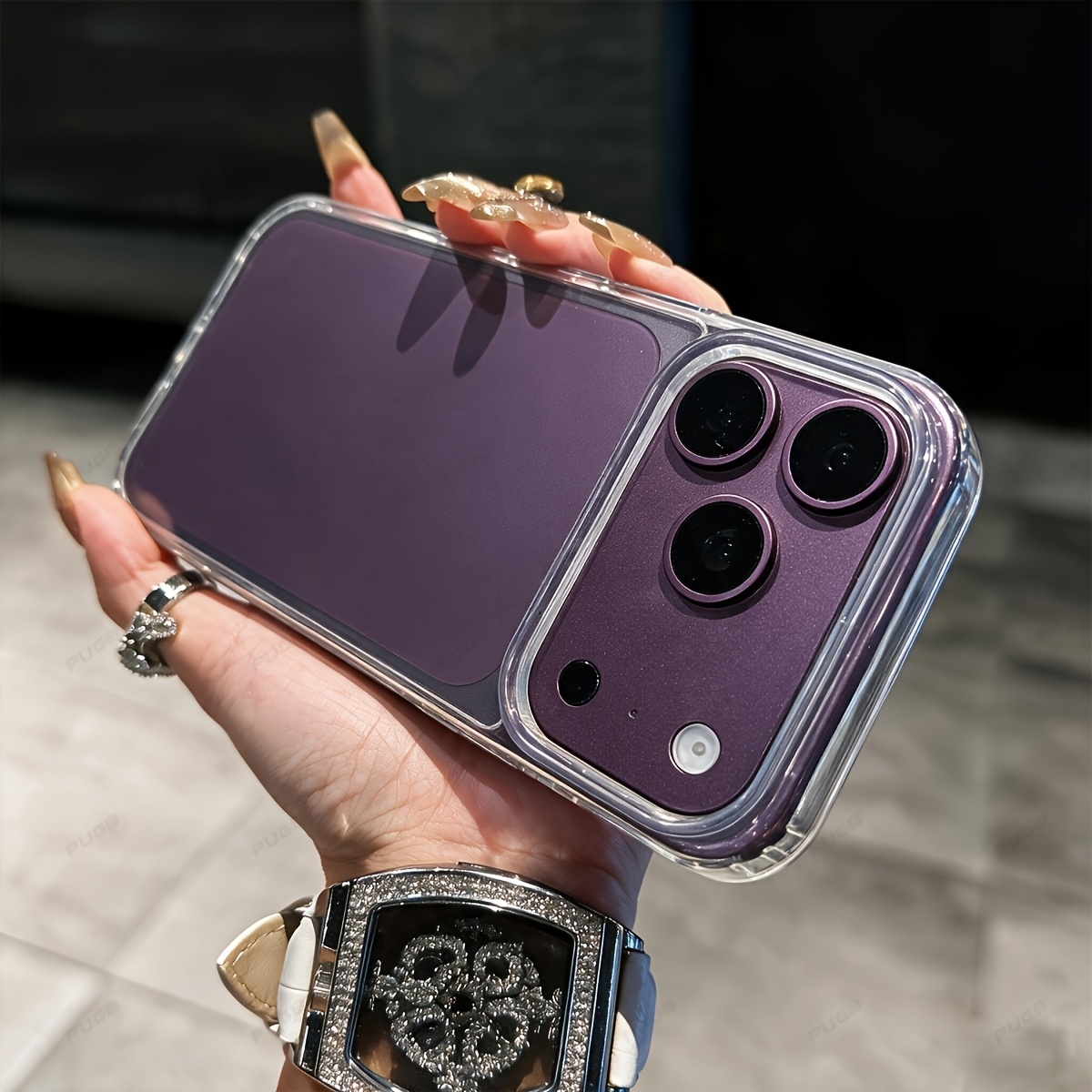 TEMU Phone Case: Transparent Tpu Phone Case, Compatible With Iphone 18 Pro Max/18 Pro/17 Pro Max/17 Pro, With Lens Protection, Ultra-thin And