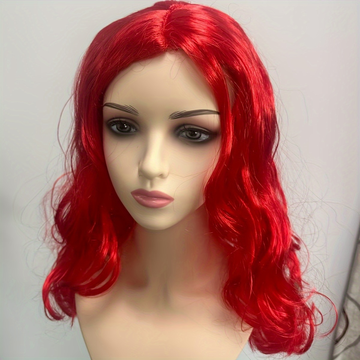 

1pc Girl's Cute Party Anime Wig, Spandex Wavy Decorative Long Hair Wig