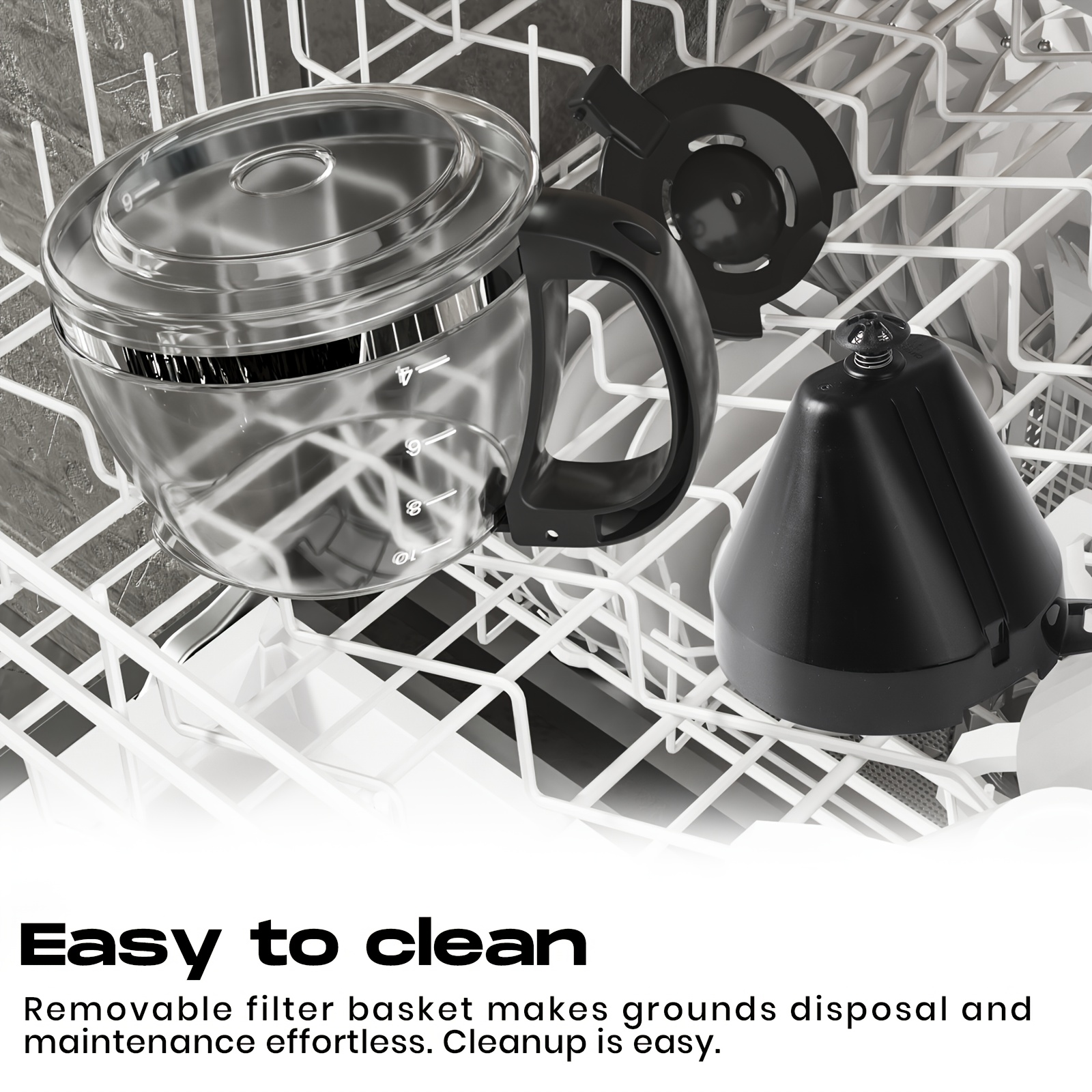 SUPERLEX 1,25L filterkoffiezetapparaat (10 kopjes) 600W